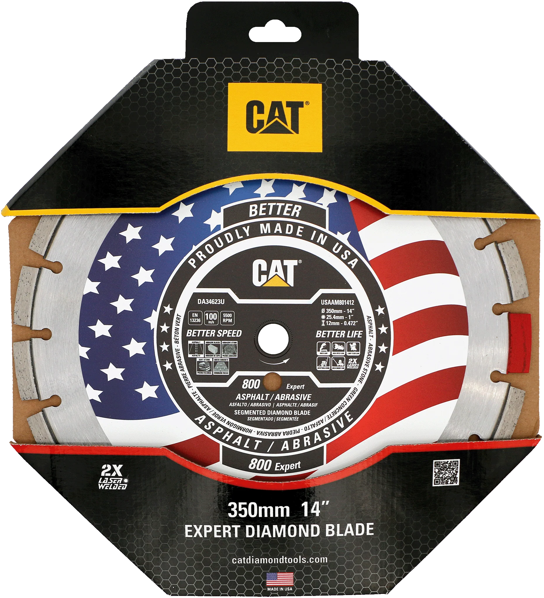 Materiali abrasivi Cat® 800 Expert Made in USA