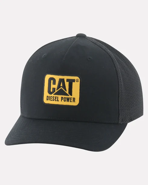Cappello Design Mark Diesel CAT Workwear con Flexfit®