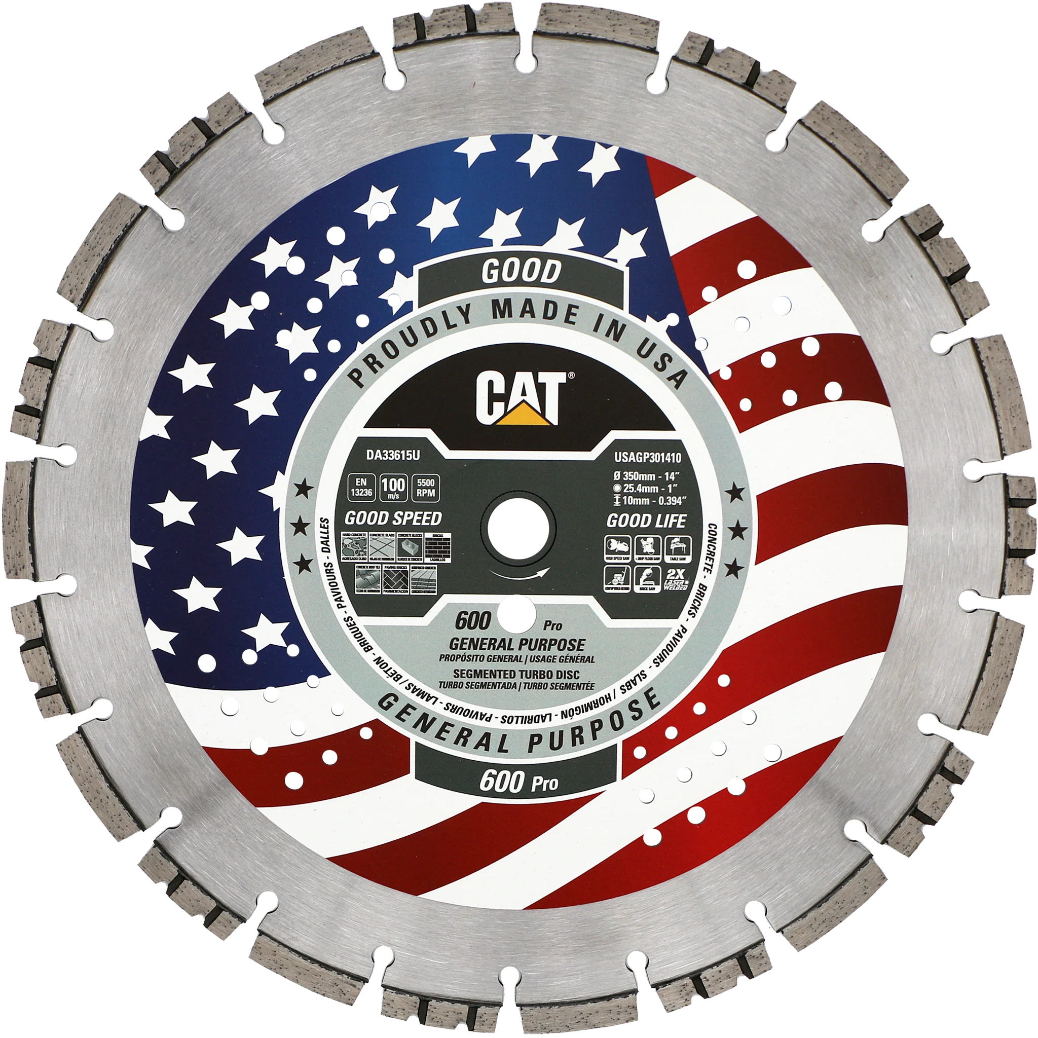 Cat® 600 Pro Made in USA Universale