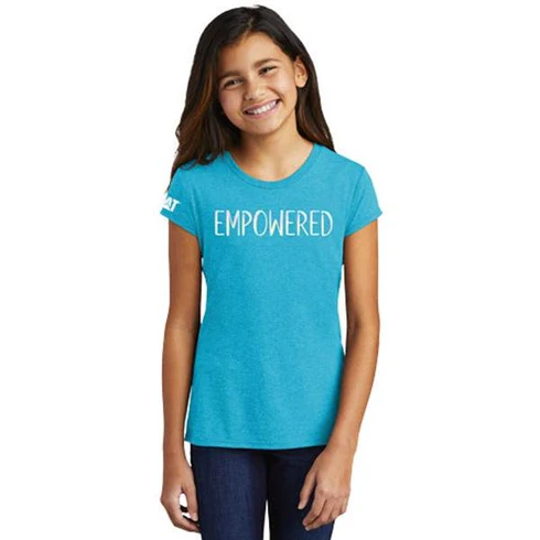 T-shirt Giovanile Turquoise Frost Potenziato