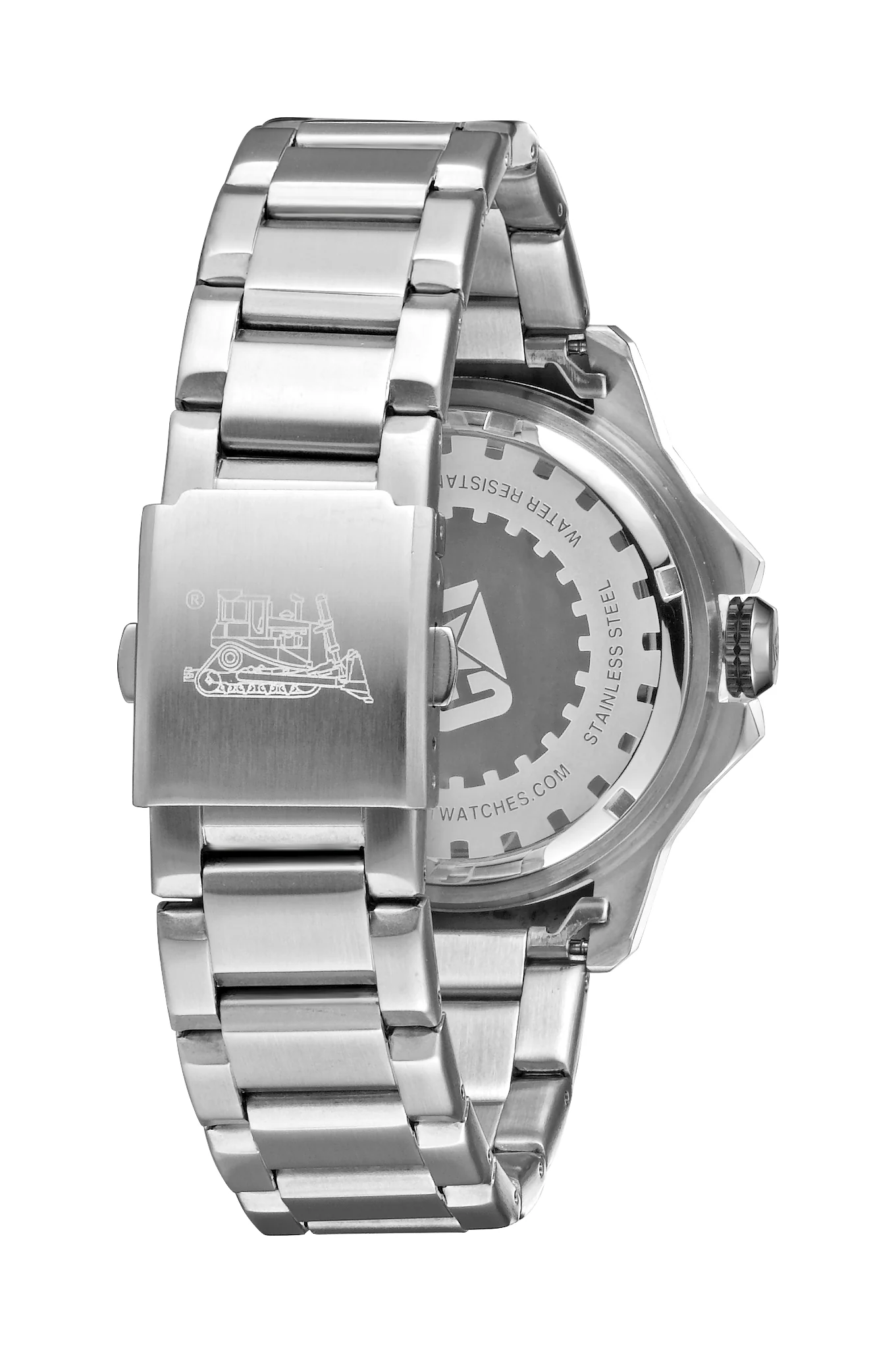 Big Twist 24 Orologio Quadrante Bianco/Argento con Cinturino in Acciaio Inossidabile