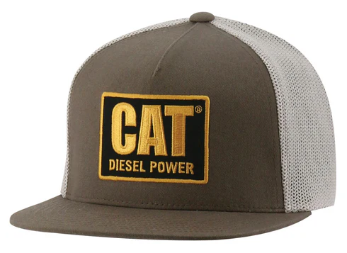 Berretto Piatto Diesel Power Colore Terra Scuro