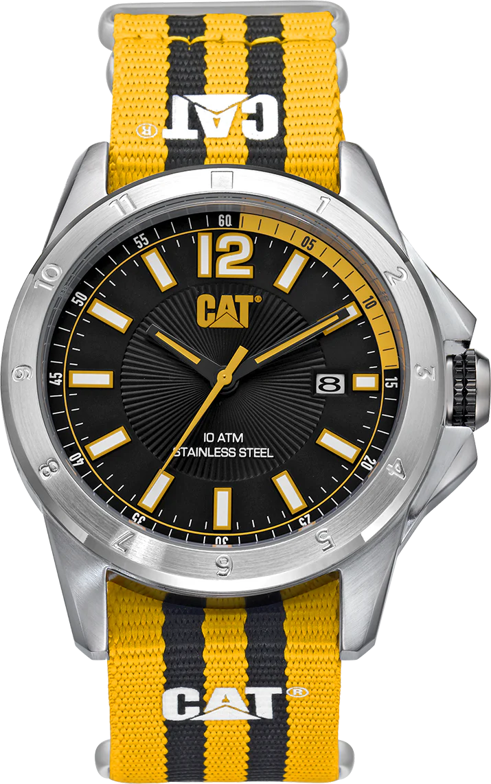 Big Twist 24 Orologio Quadrante Nero con Cinturino in Nylon