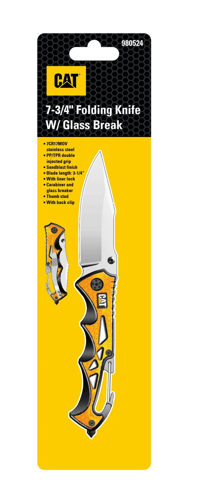 Coltello a serramanico da 7" 3/4 con rompighiaccio