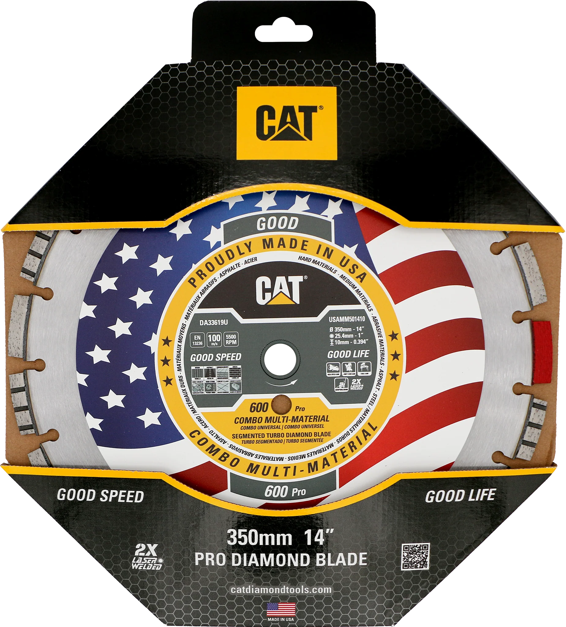 Cat® 600 Pro Made in USA Multi Materials