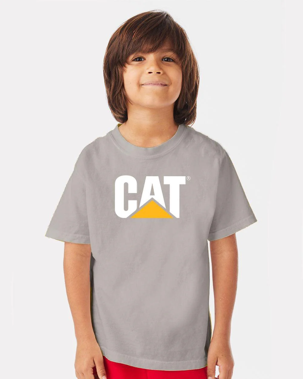 T-shirt in cotone con logo per giovani