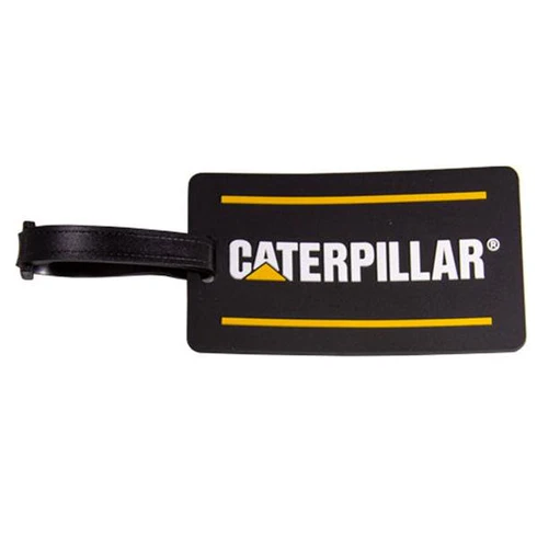 Targhetta Bagaglio in PVC Caterpillar