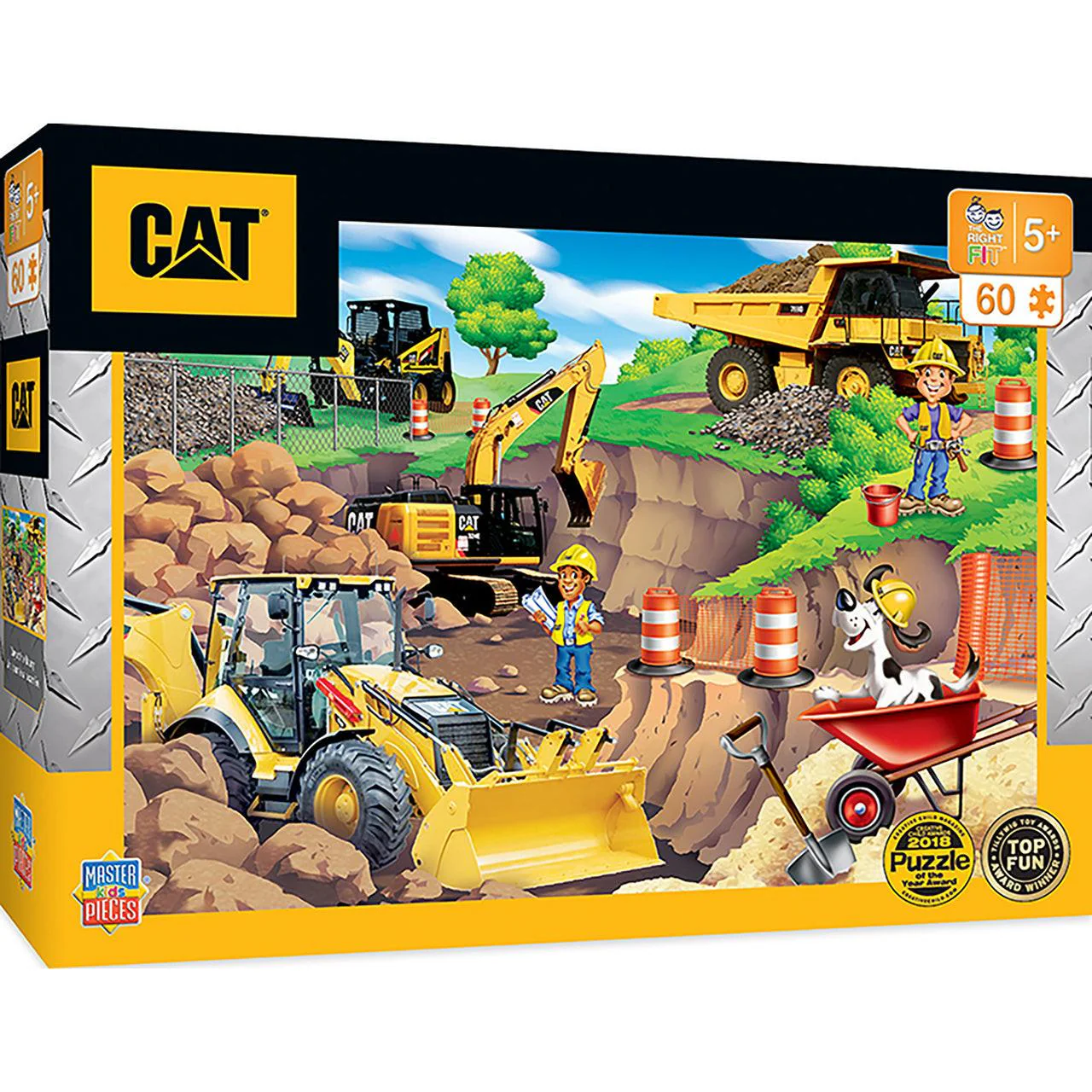 Puzzle da 60 pezzi Giornata alla cava