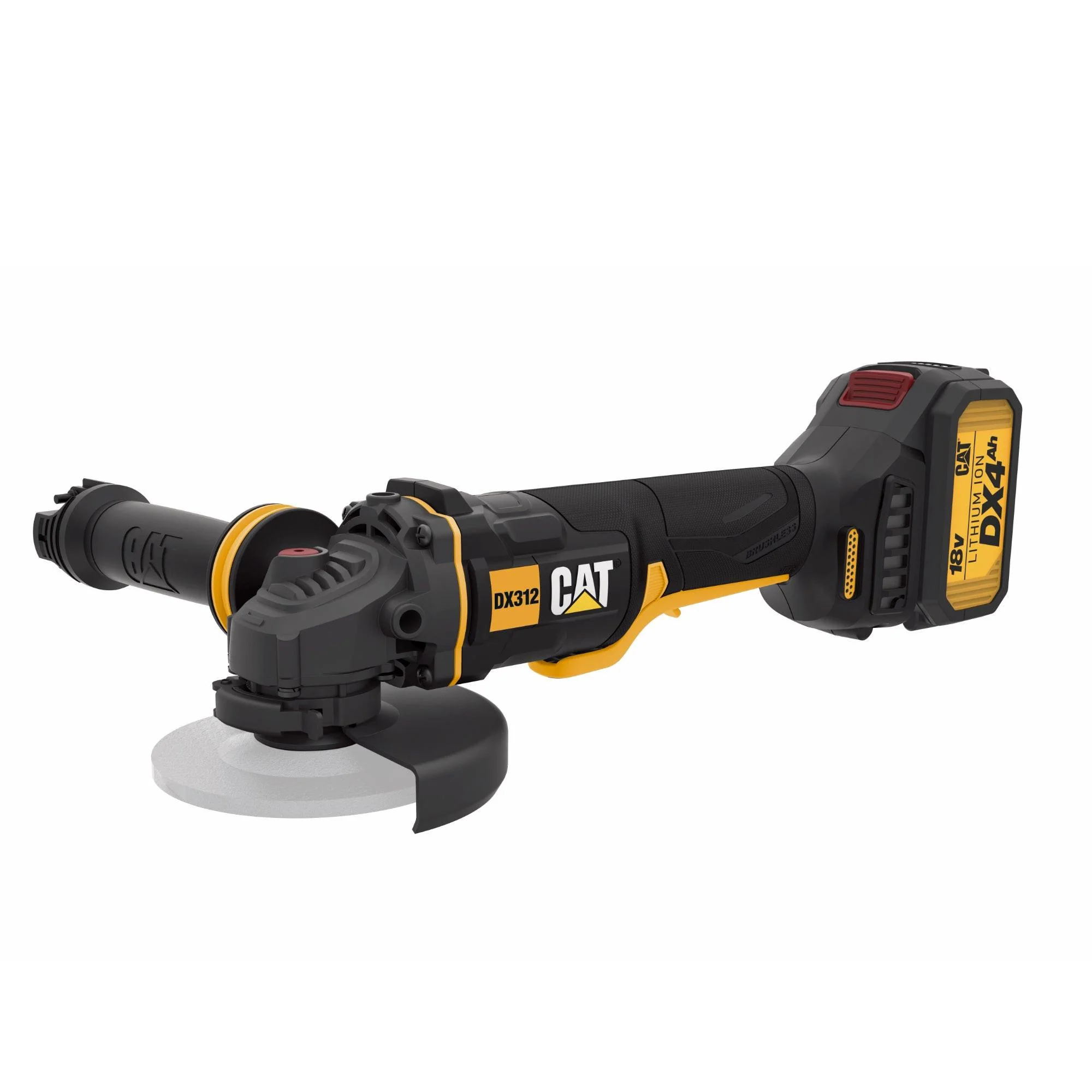 Trapano angolare senza fili da 4,5" con motore senza spazzole da 18 V - Solo attrezzo