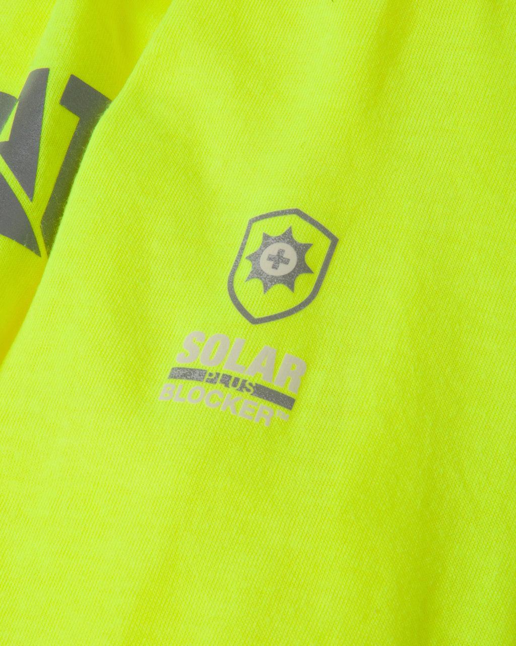Maglietta a maniche lunghe con cappuccio Hi-Vis UPF per donna