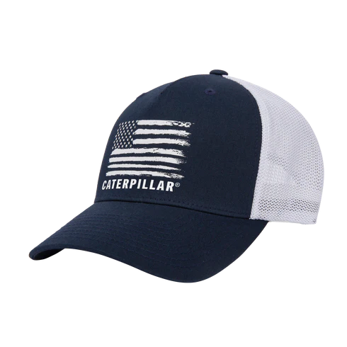 Cappello Flexfit 110 Flag Detroit Blu
