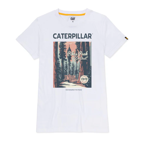 T-shirt con grafica Pikes Peak per donna