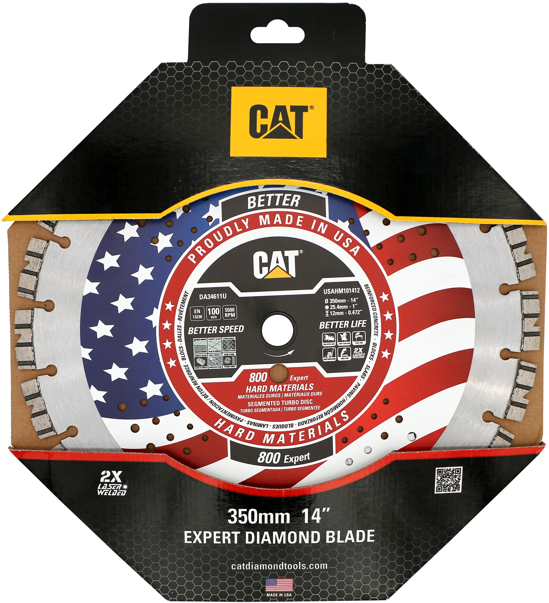 Seghe Cat® 800 Expert Made in USA per Materiali Duri