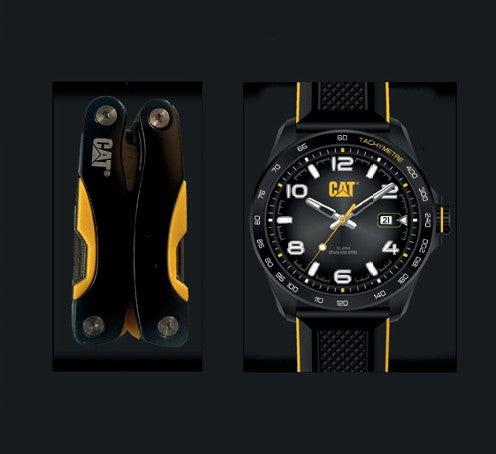 Set Regalo Orologio Quadrante Nero