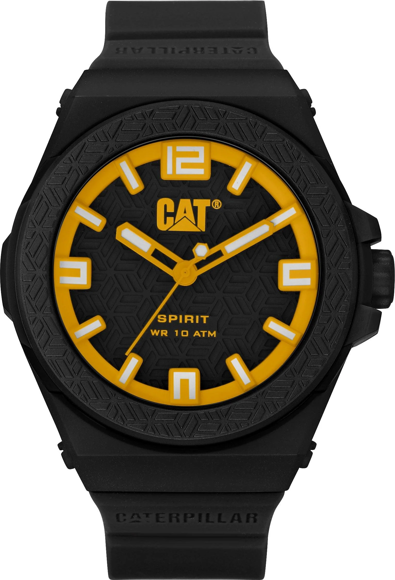 Orologio Spirit EVO Quadrante Nero con Cinturino in Silicone