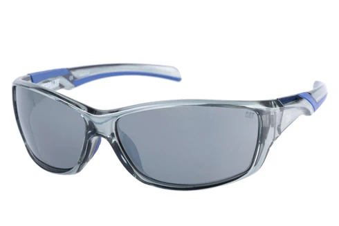 Occhiali da sole Grader Gloss Grey con lente Silver Flash