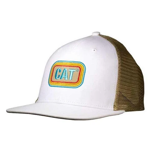 Logo Retro Cat® con mesh marrone