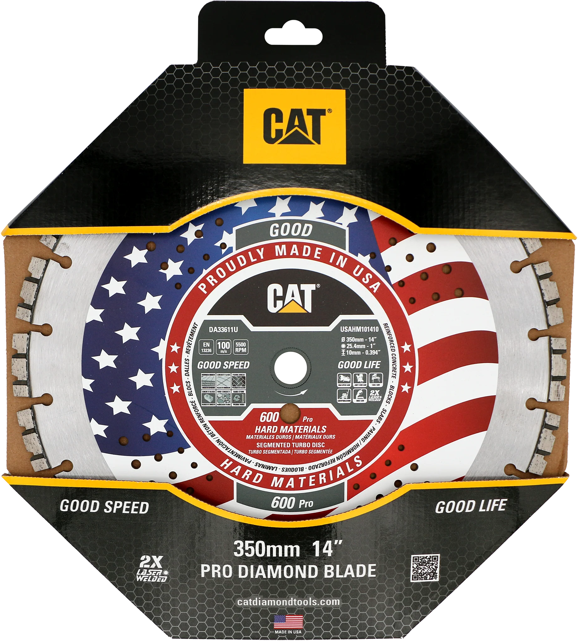 Lama per Materiali Duri Cat® 600 Pro Made in USA