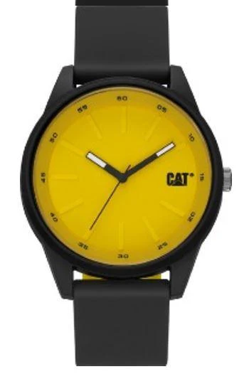 Orologio Insignia Quadrante Giallo/Nero in ABS con Cinturino in Silicone