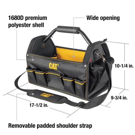17 Pollici Pro Tool Tote