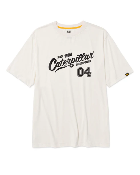 T-shirt con grafica in stile baseball