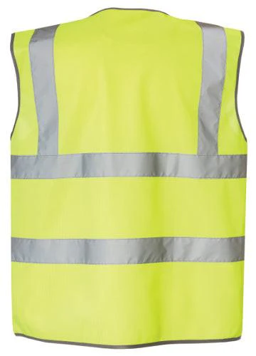 Gilet Zip Giallo High-Vis