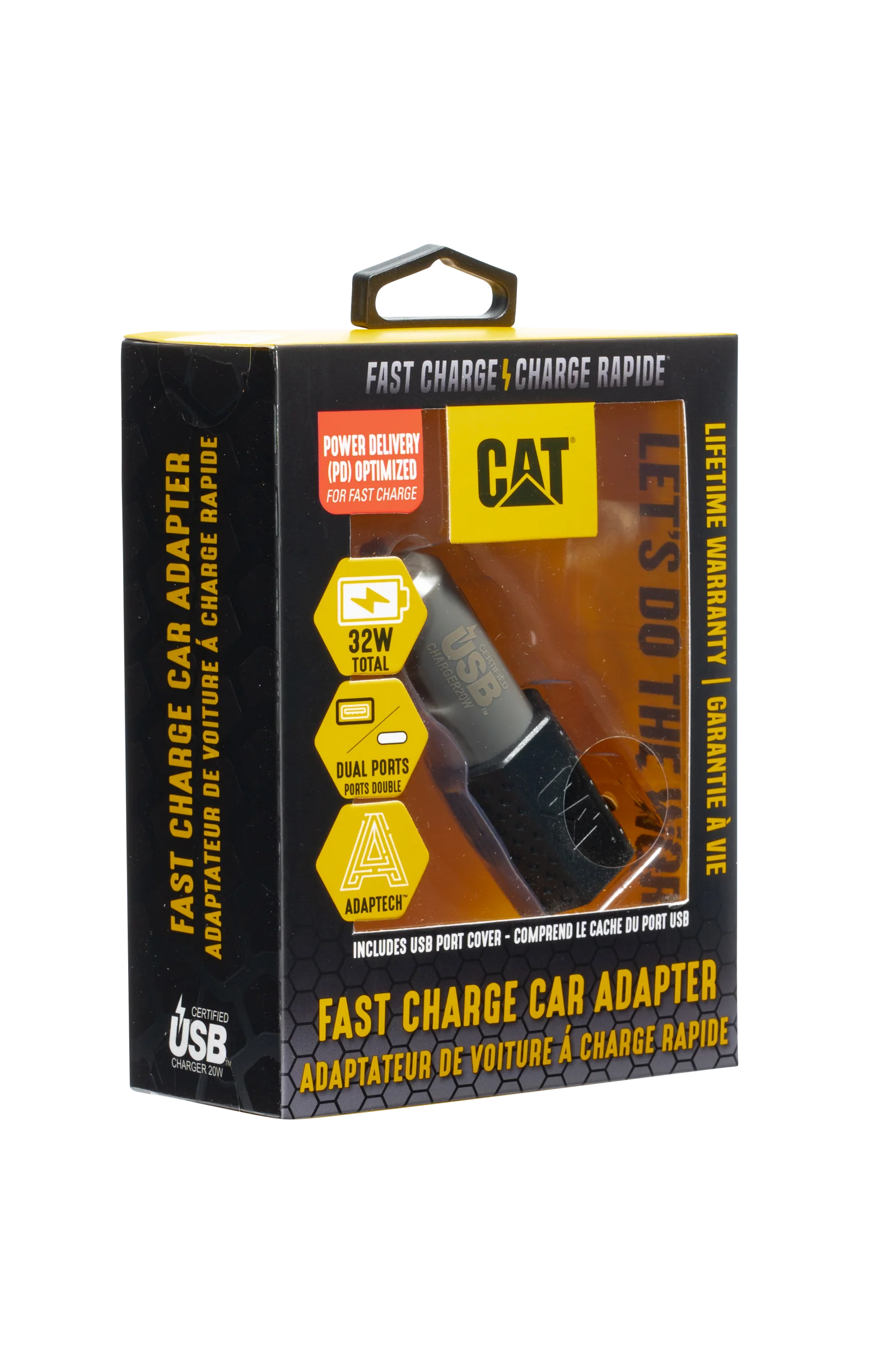 Adattatore Veicolo USB Dual Power Delivery DC CAT®