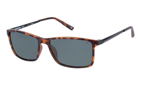 Occhiali da sole PC Matte Tort con lente verde solida