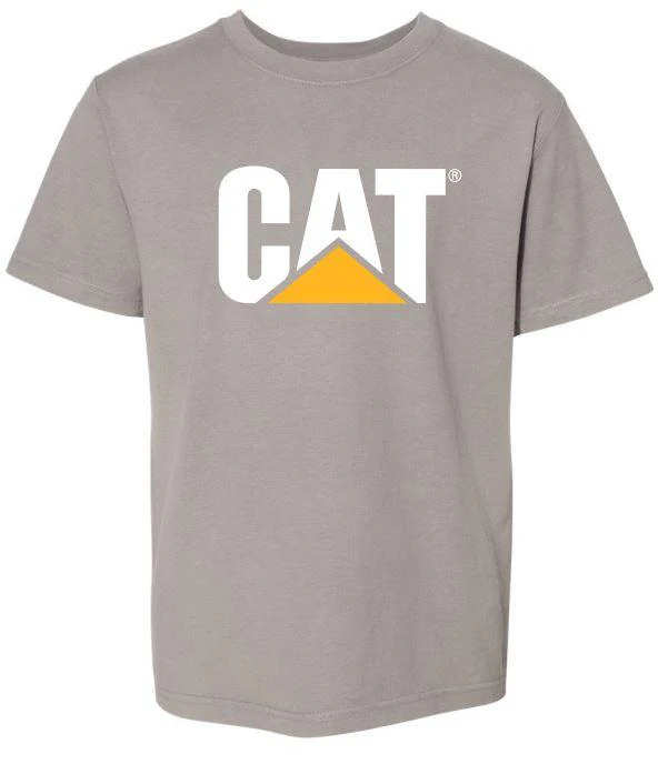 T-shirt in cotone con logo per giovani