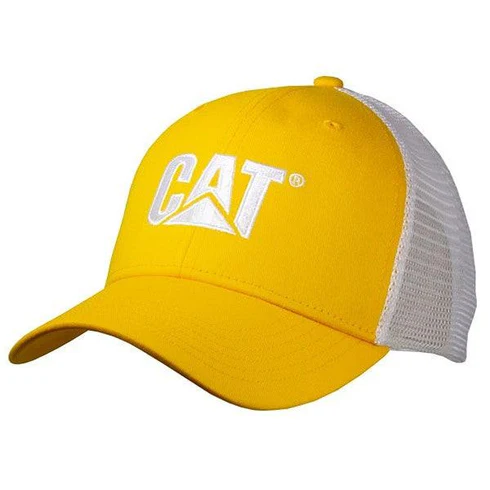 Berretto Giallo con Logo Bianco
