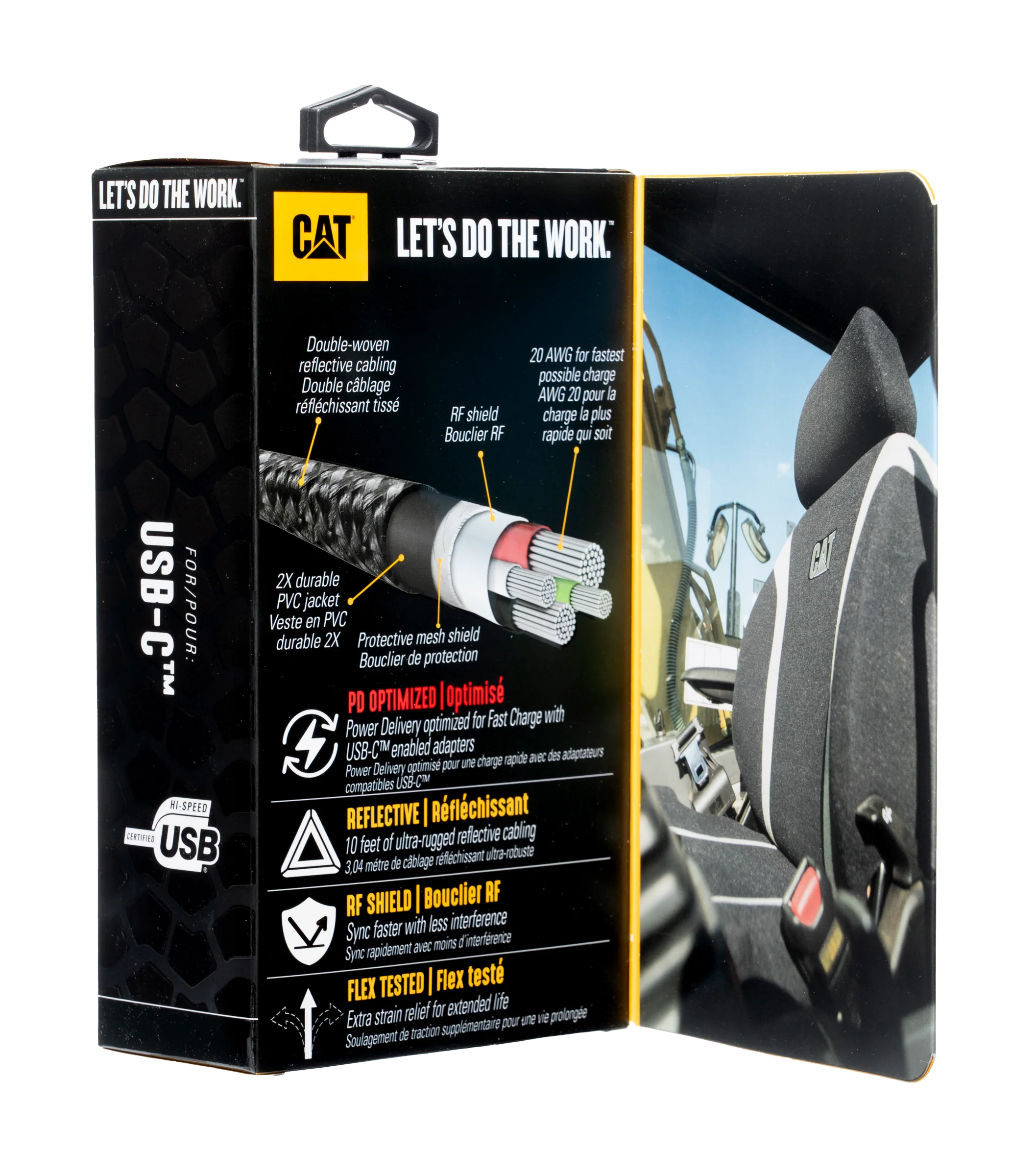CAT® Certificato USB-C a USB-C Power Delivery