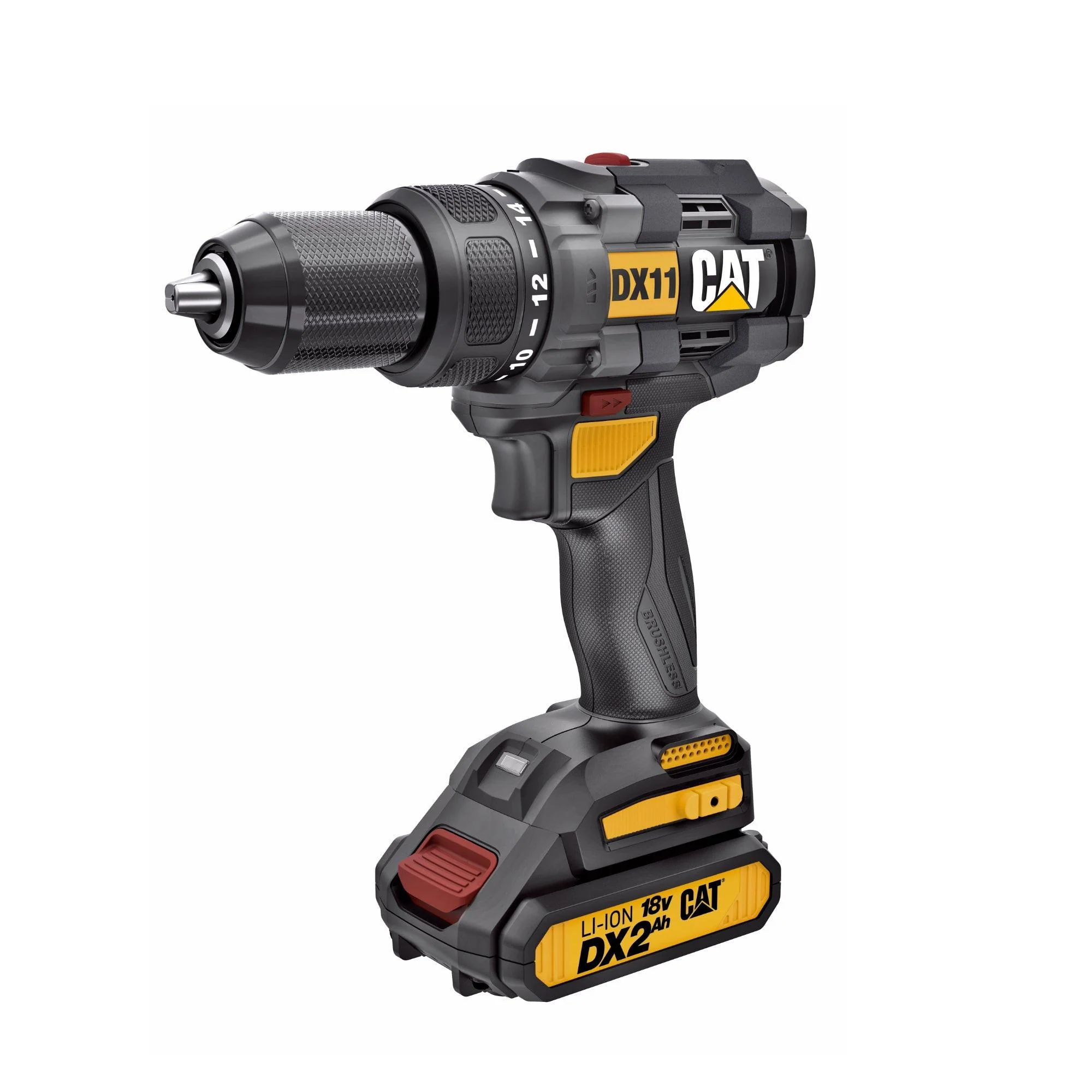 Trapano/Avvitatore Senza Spazzole 18 V con Due Batterie