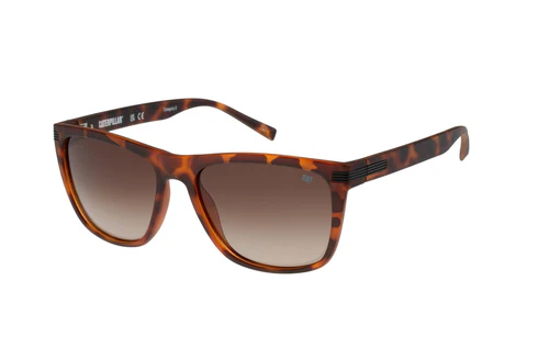 Occhiali da sole Monoblock Matte Tort con lente graduata marrone