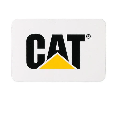 Adesivo/Decalcomania Cat® Logo Bianco/2ton