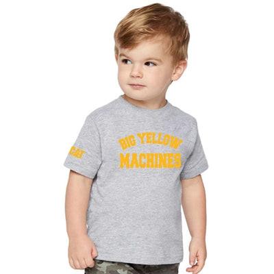 T-shirt grande giallo per bambini