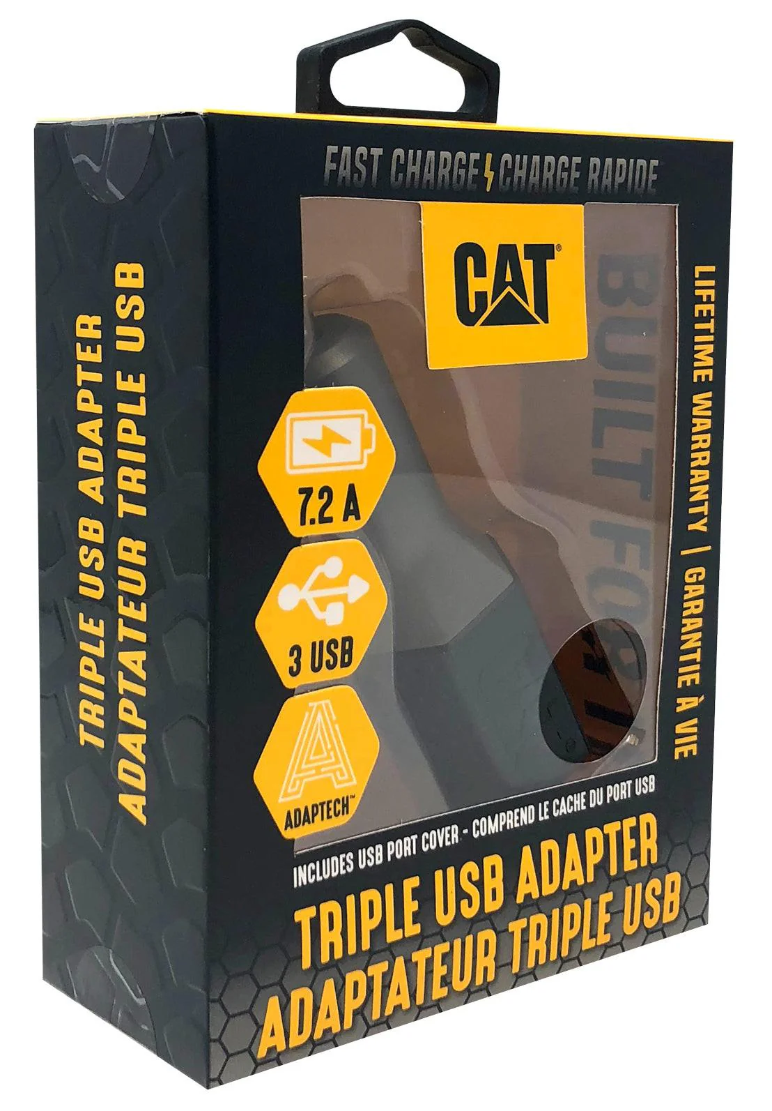 Adattatore Veicolo USB Triplo DC