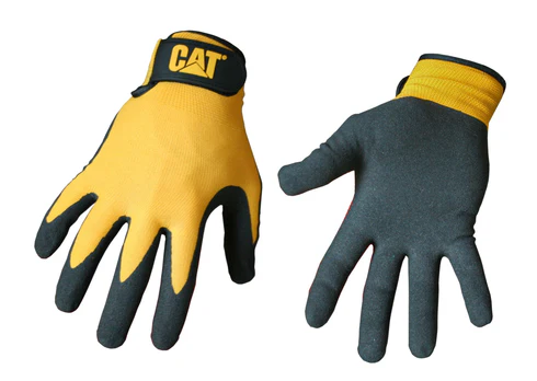 Guanti in Nylon Giallo