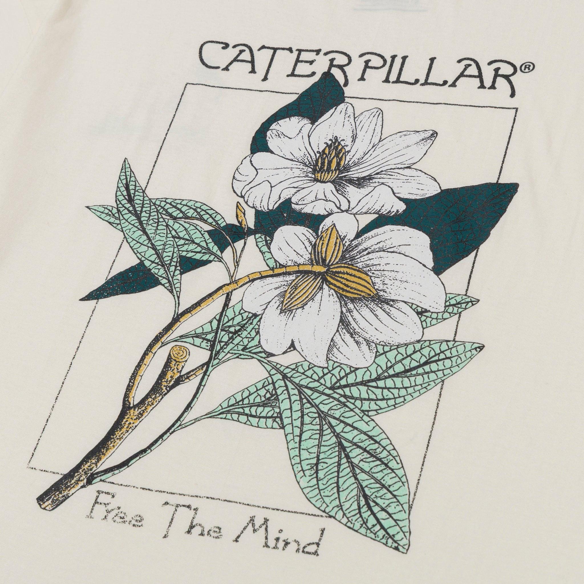 T-shirt grafico floreale svasato