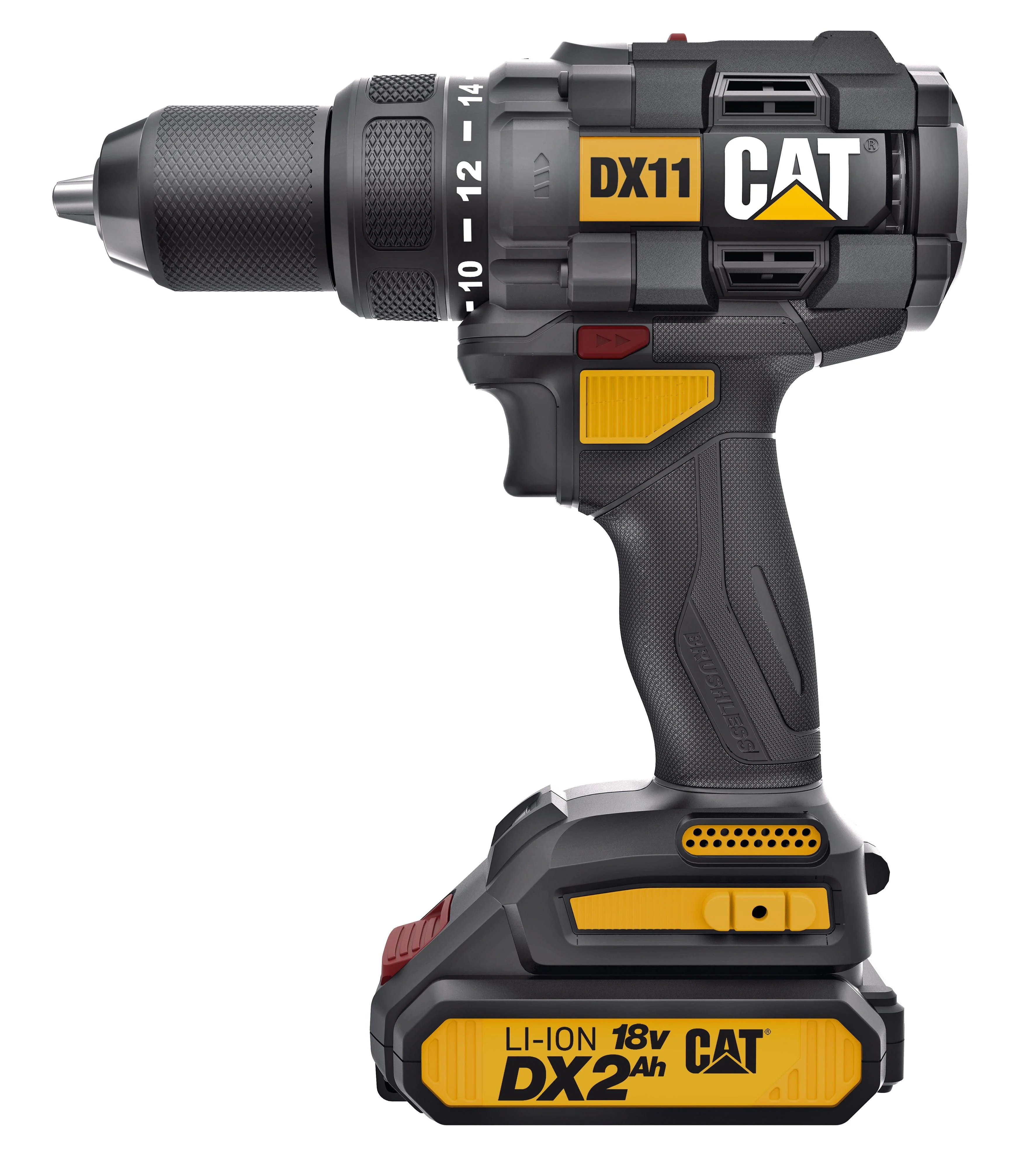 Trapano/Avvitatore Senza Spazzole 18 V con Due Batterie